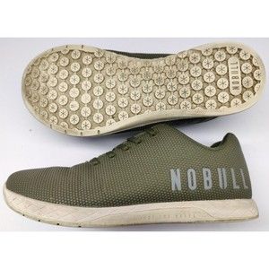 NOBULL Army Green Trainer Athletic Shoes Sz 10 Mens 11.5 Womens